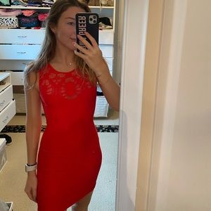 Boddycon red dress ❤️